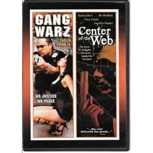 Gang Warz & Center Of The Web Double Feature DVD Crime Action Movies DVD4536